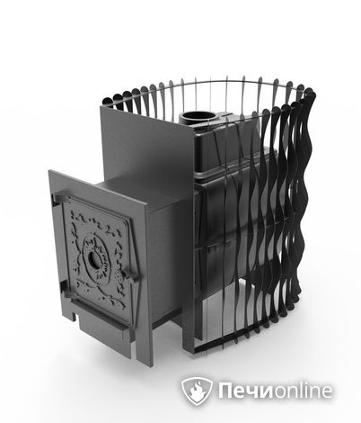 Дровяная банная печь Протопи Чугунка 16 Подкова в Нефтеюганске